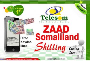 ZAAD SOMALILAND SHILING