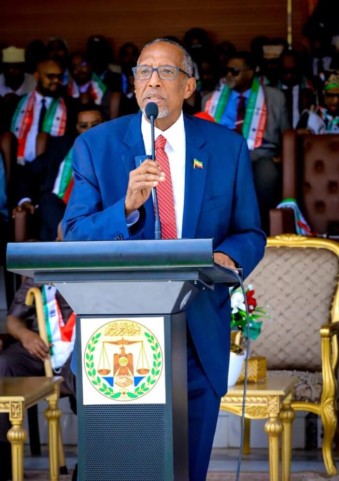 Madaxweynaha Somaliland Muuse Biixi Cabdi 18 May 2024